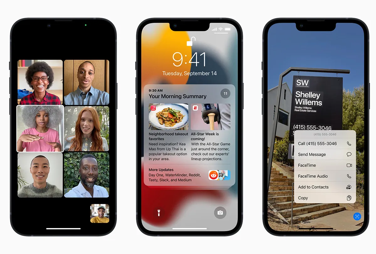 نظام التشغيل iOS 15‏