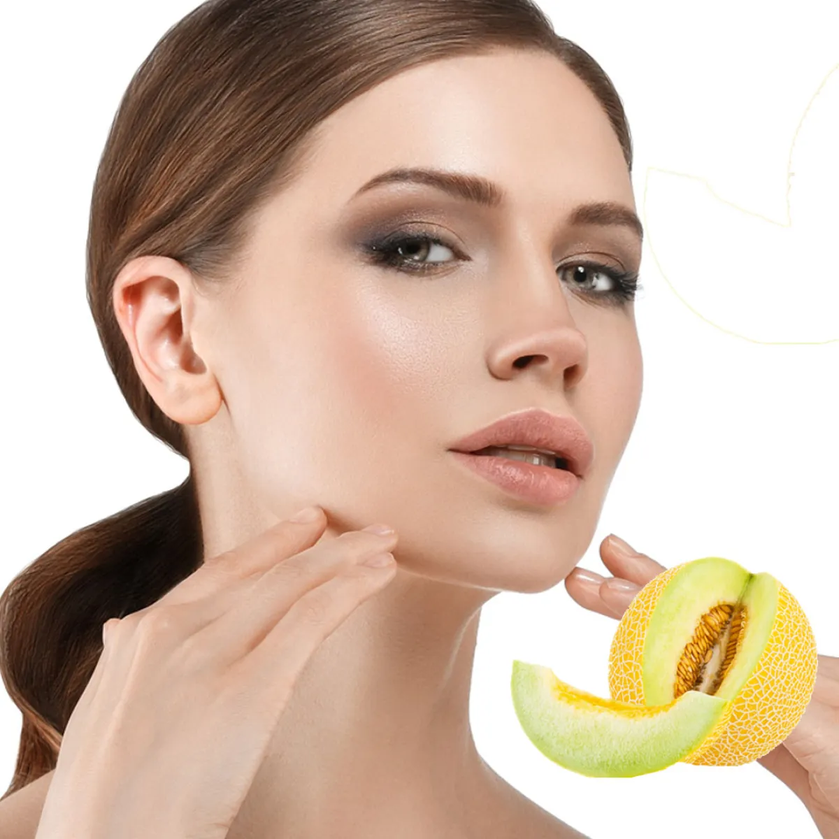 فوائد قشر الشمام للبشرة