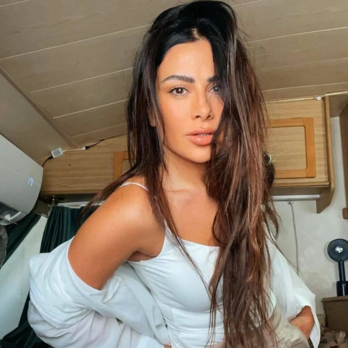 صبا مبارك - الصورة من حسابها على الفيس بوك