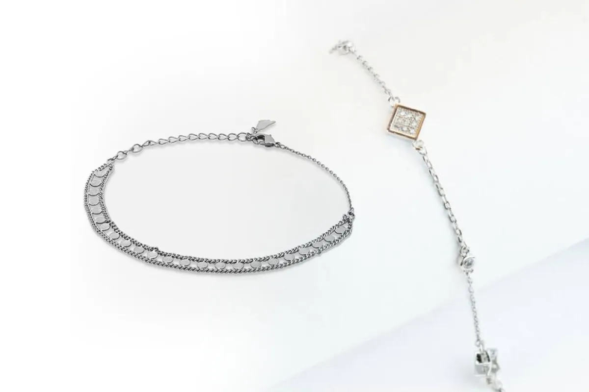 موديلات خلاخل هندية من الفضة