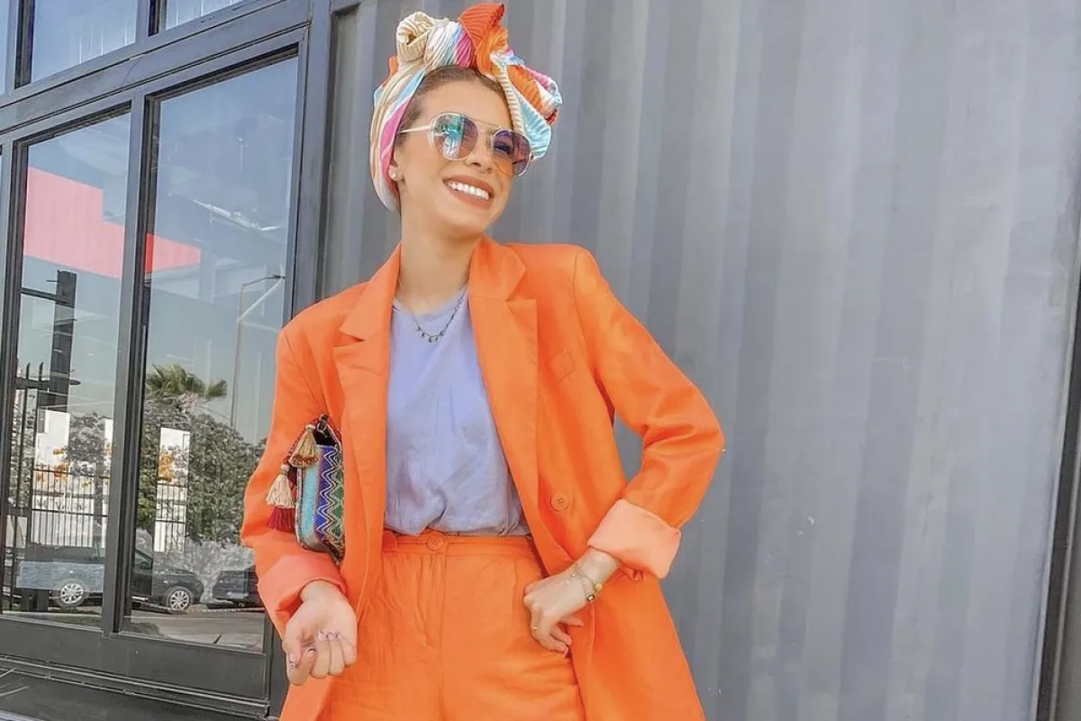 تنسيقات أزياء المحجبات بألوان خريف 2021