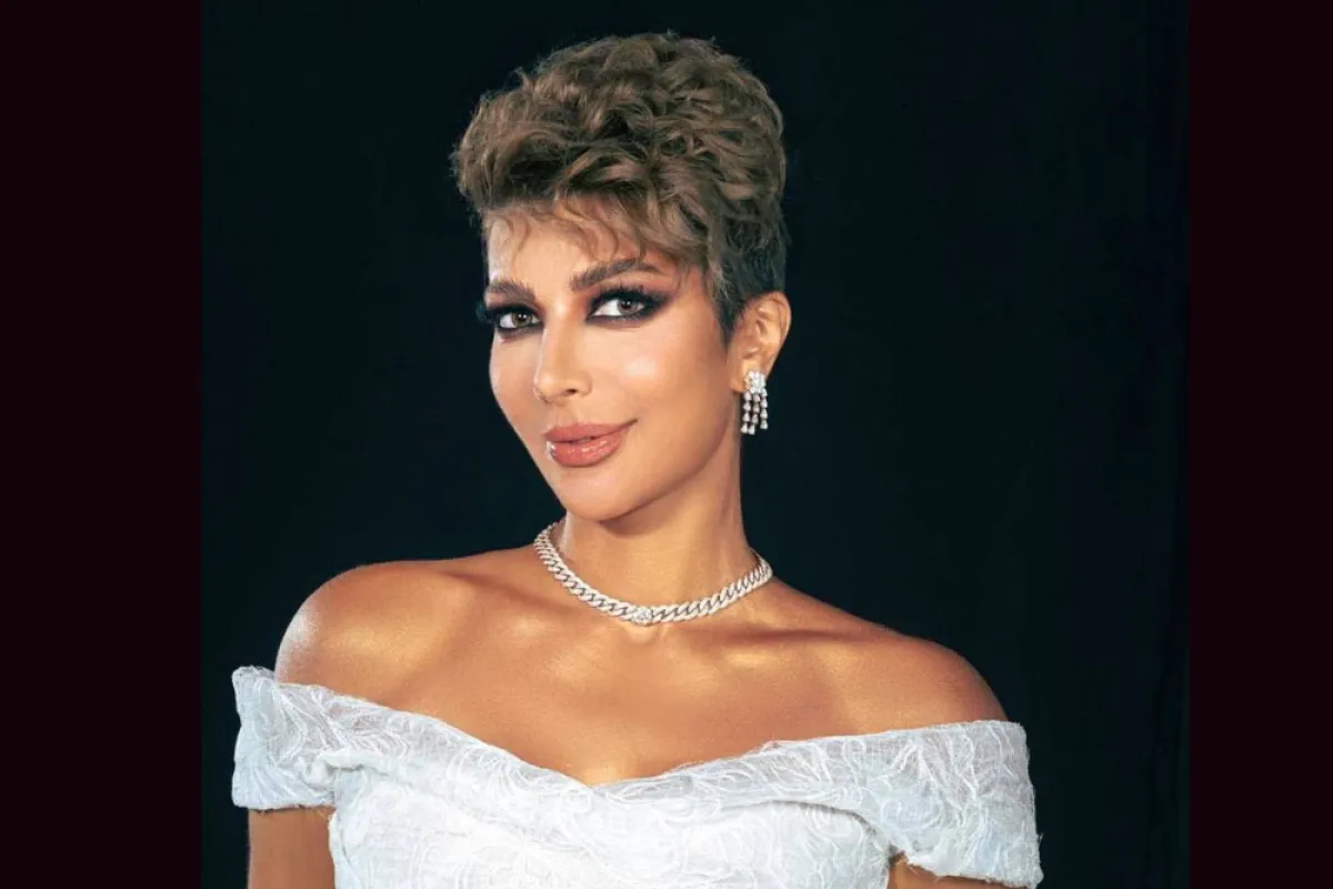 أصالة- الصورة من حسابها على الفيس بوك