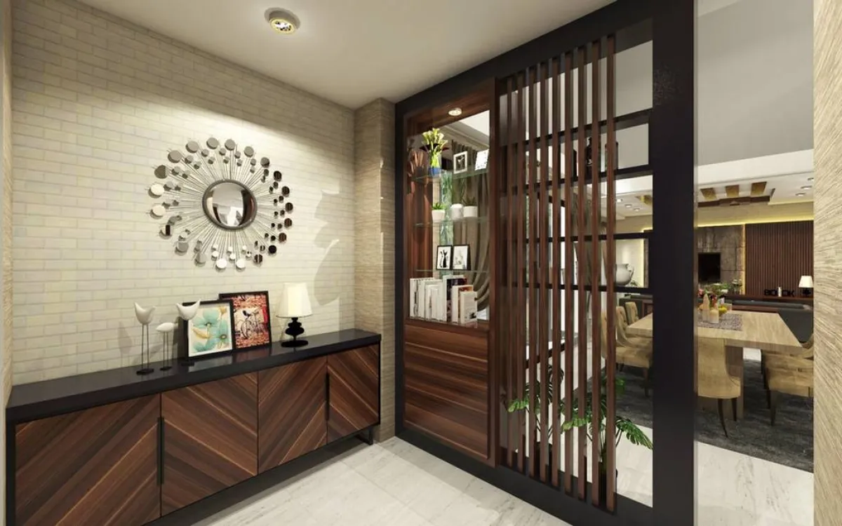 الخشب في تصميم "البارافان"