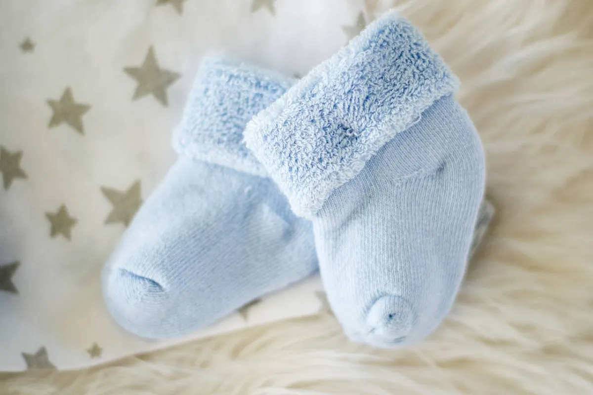 صورة لجوارب المولود