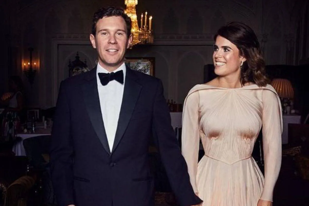 الأميرة يوجيني وزوجها جاك- الصورة من حسابها على إنستغرام