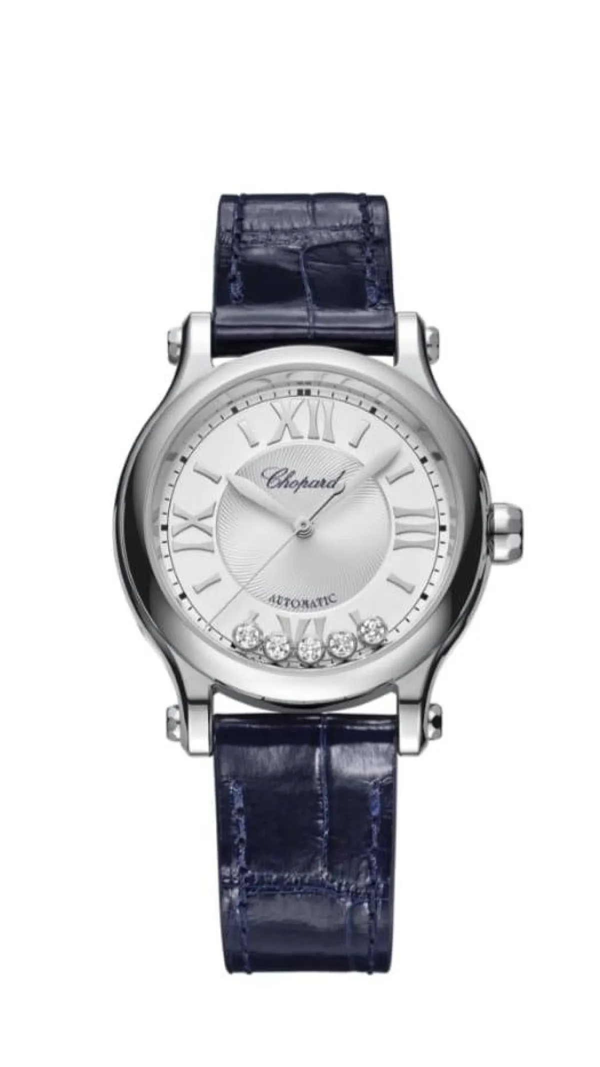 chopard  ساعة يد باللون الكحلي من شوبارد