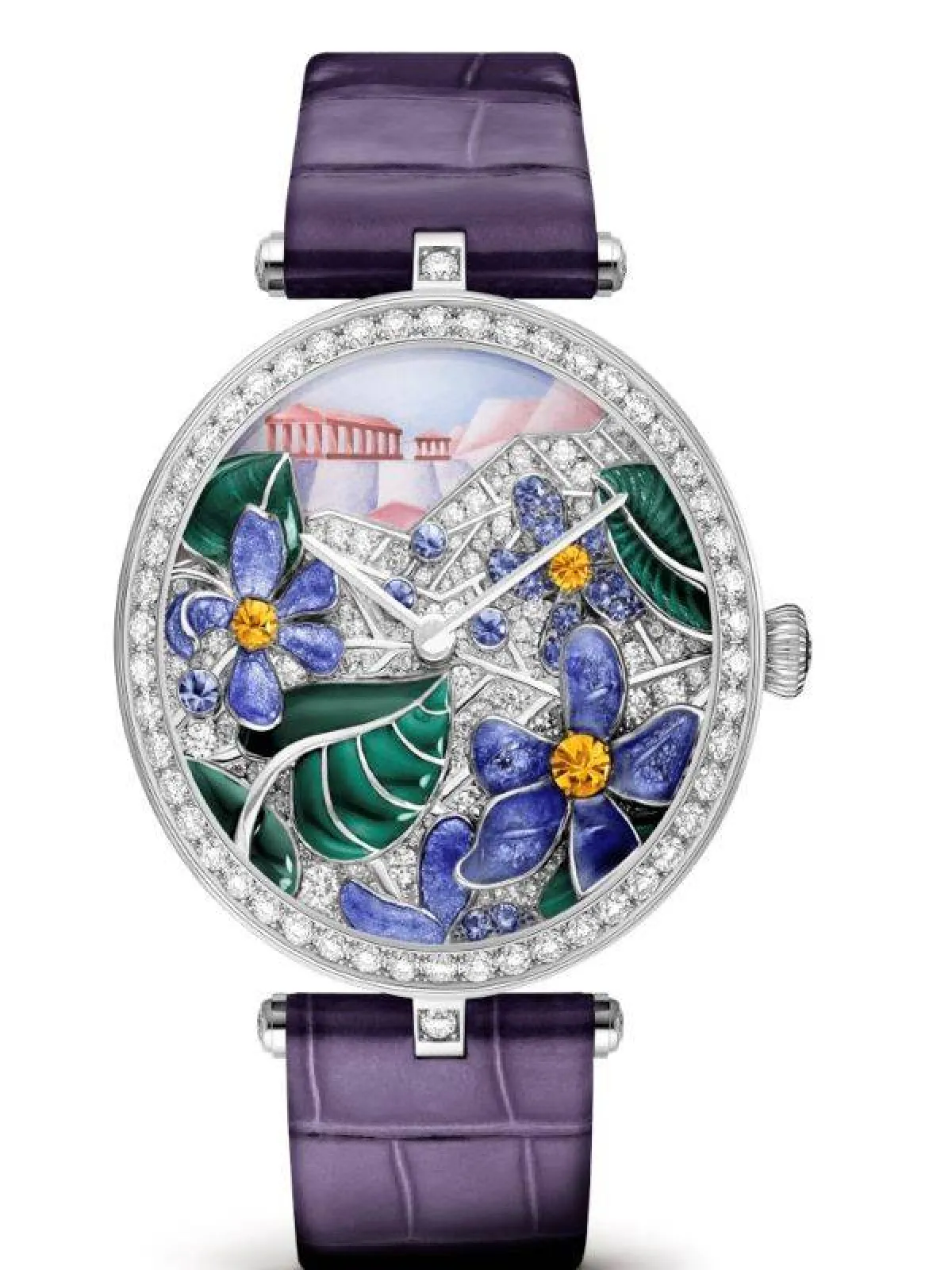 ساعة لايدي آربلز بووام فيولي من فان كليف آند آربلز Van cleef & arpels