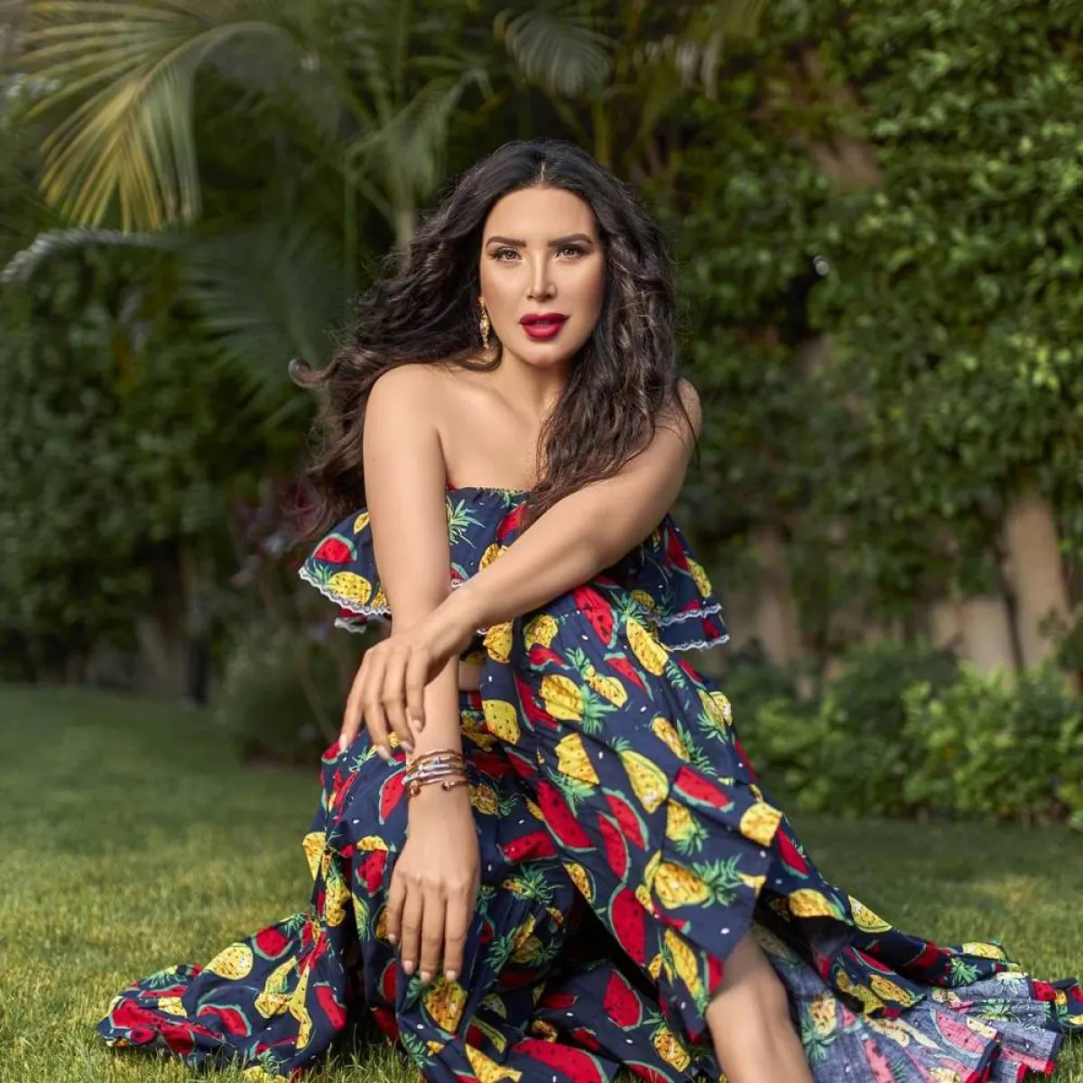 عبير صبري - الصورة من حسابها على الفيس بوك