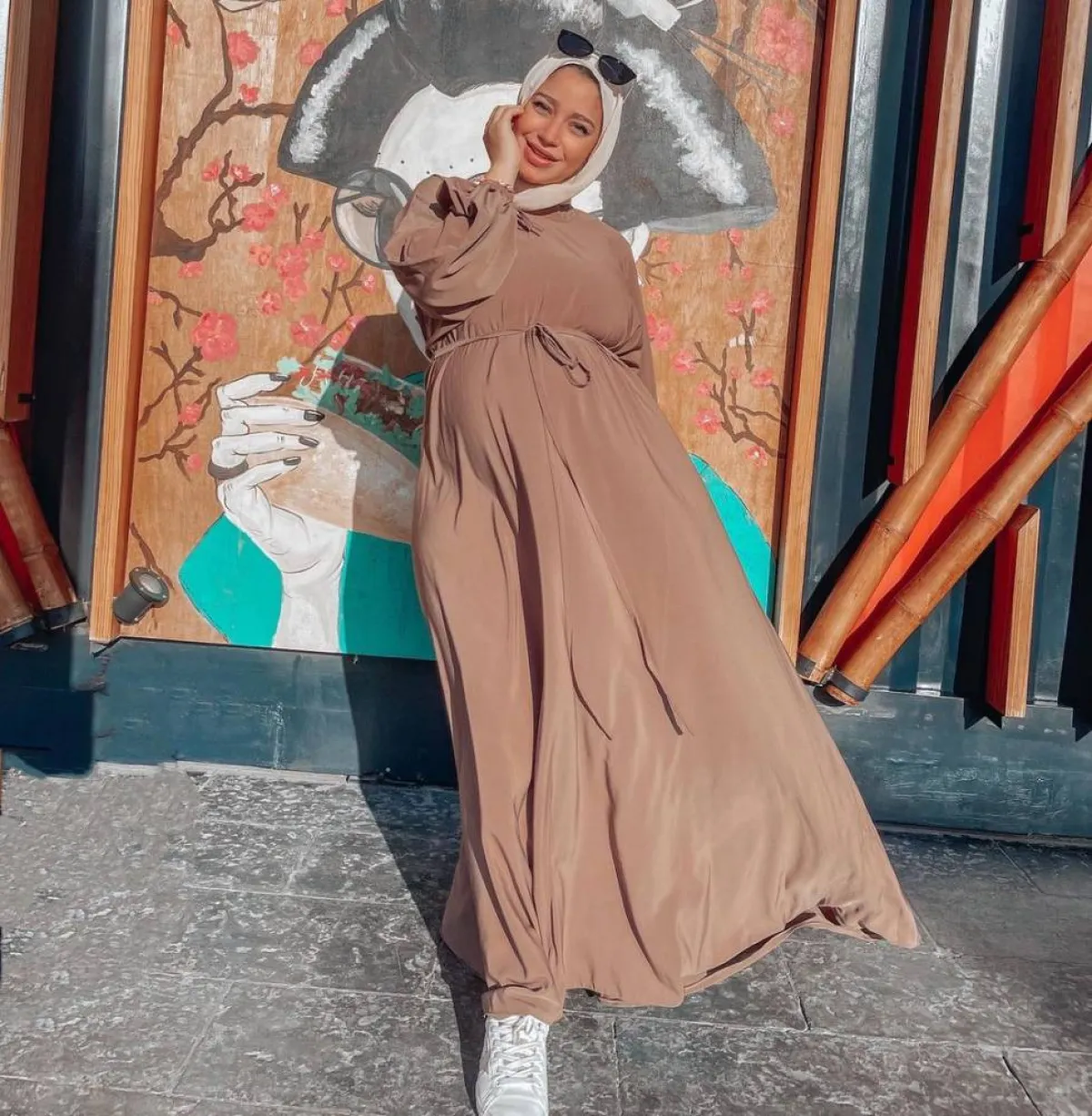 مريم سيف بملابس الحمل