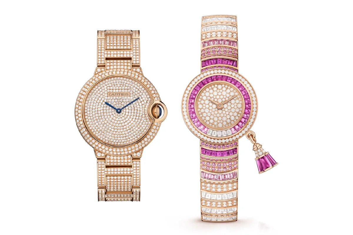 موديلات ساعات الماس لخريف 2021