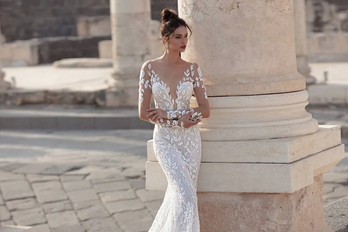 فستان زفاف بتصميم حورية البحر