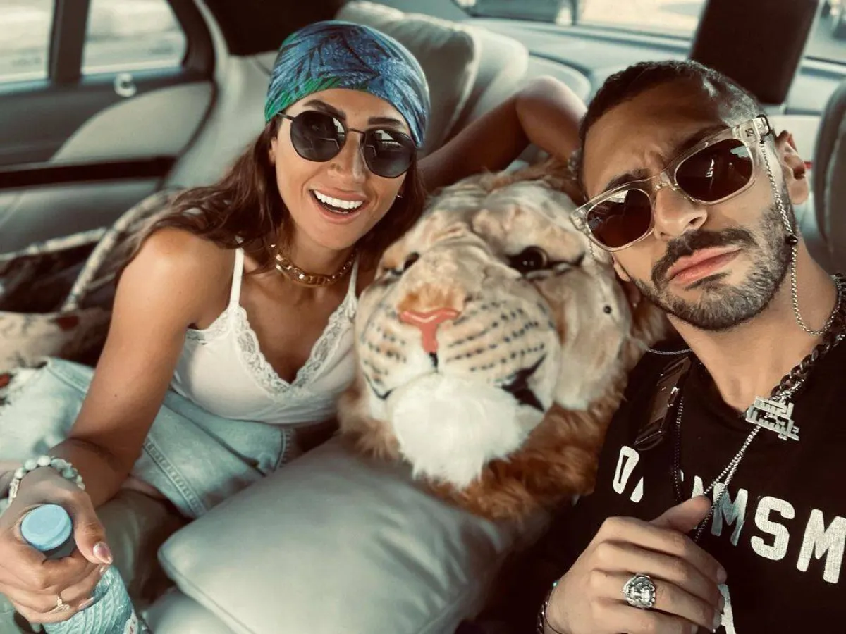 دينا الشربيني وحسن أبو الروس