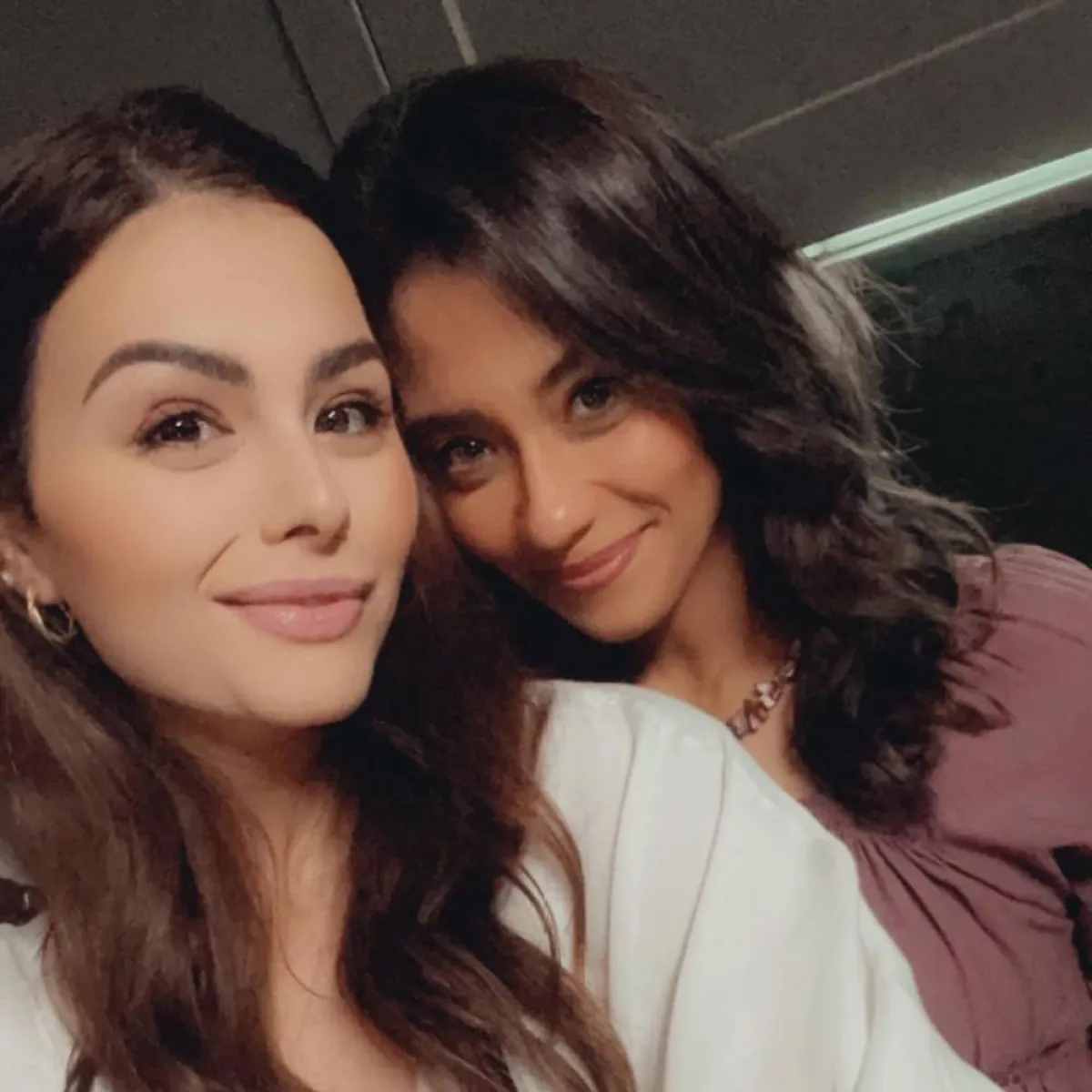 من كواليس مسلسل بدون ضمان - الصورة من حساب هنادي مهنى على انتسغرام