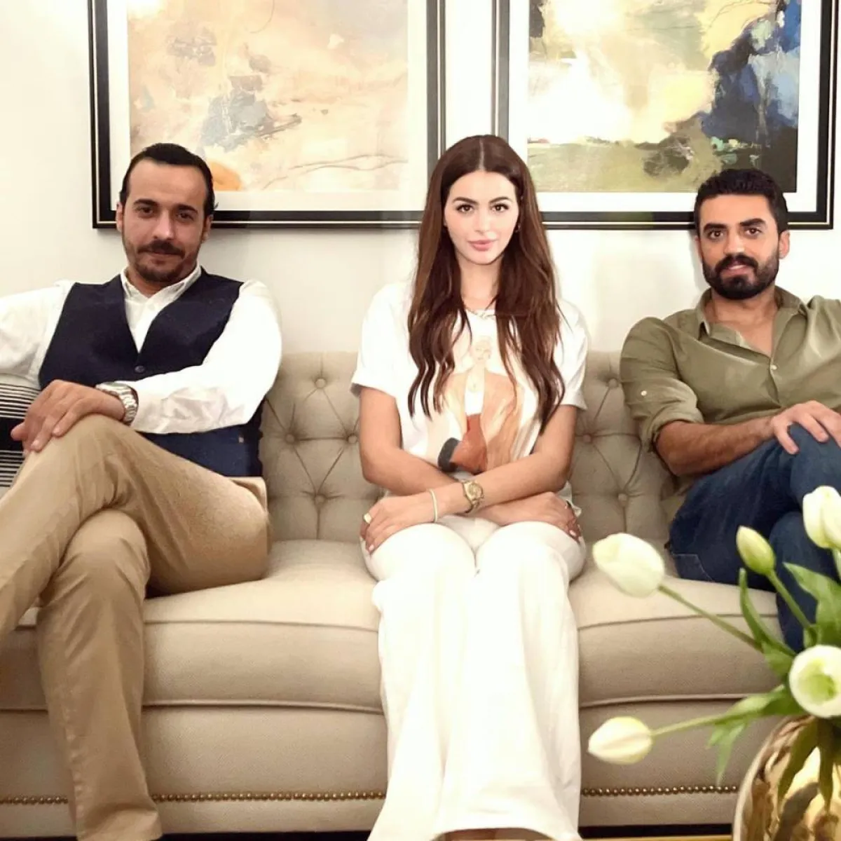 هنادي مهنى وإسلام جمال 