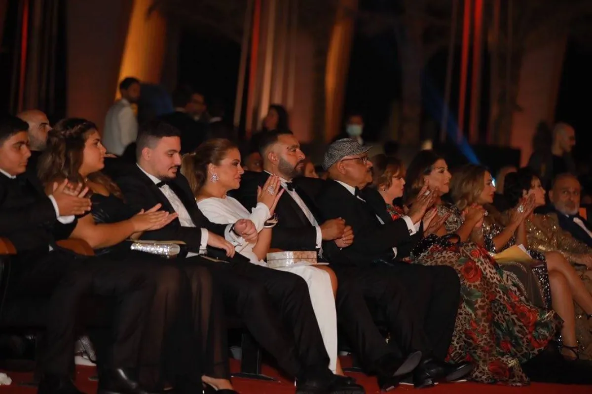 أسرة السقا - الصورة من حساب المهرجان على انستغرام