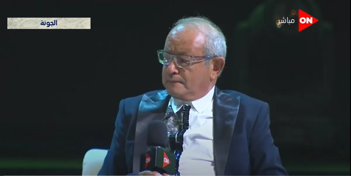 نجيب ساويرس في ضيافة لميس الحديدي - الصورة من حساب قناة أون إي مع حسابها على يوتيوب