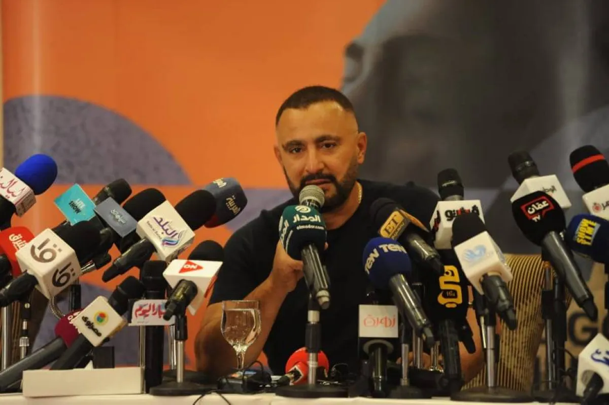 السقا خلال ندوة تكريمه أمس في مهرجان الجونة - الصورة من حساب السقا على فيسبوك