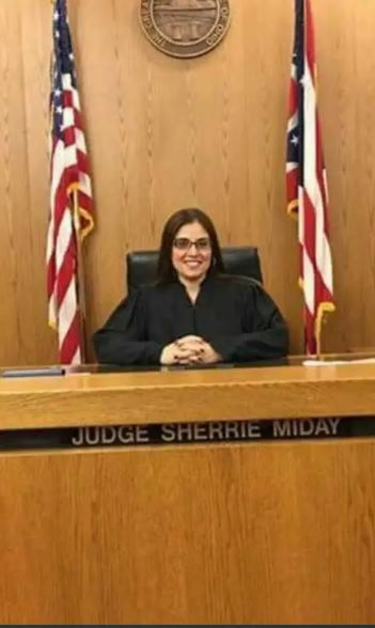 قاضية تحكم في المحكمة الأمريكية