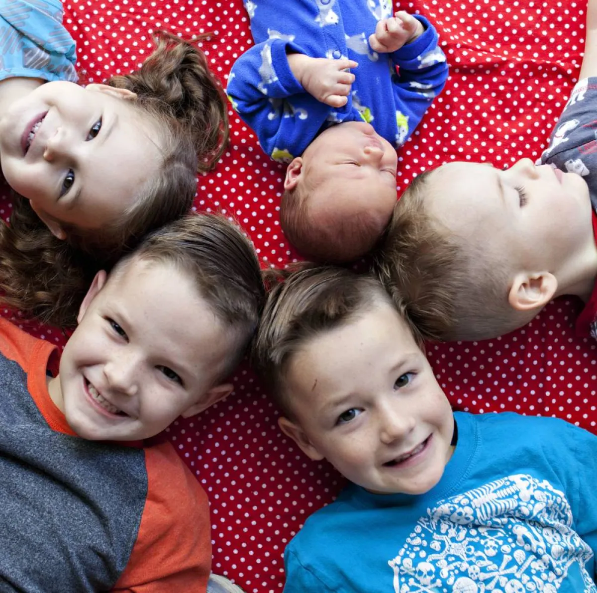 صورة تجمع أطفال العائلة