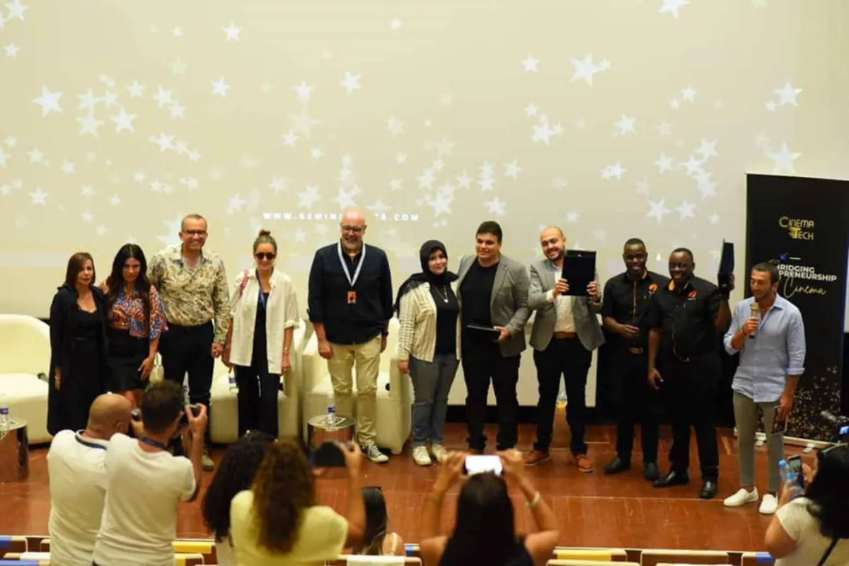 لجنة تحكيم مسابقة سينماتك - الصورة من حساب مهرجان الجونة على الفيس بوك