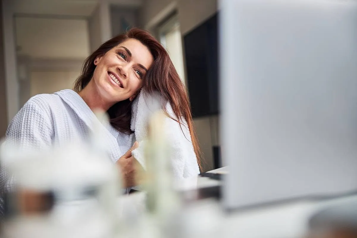 شامبو البيض لشعر صحي