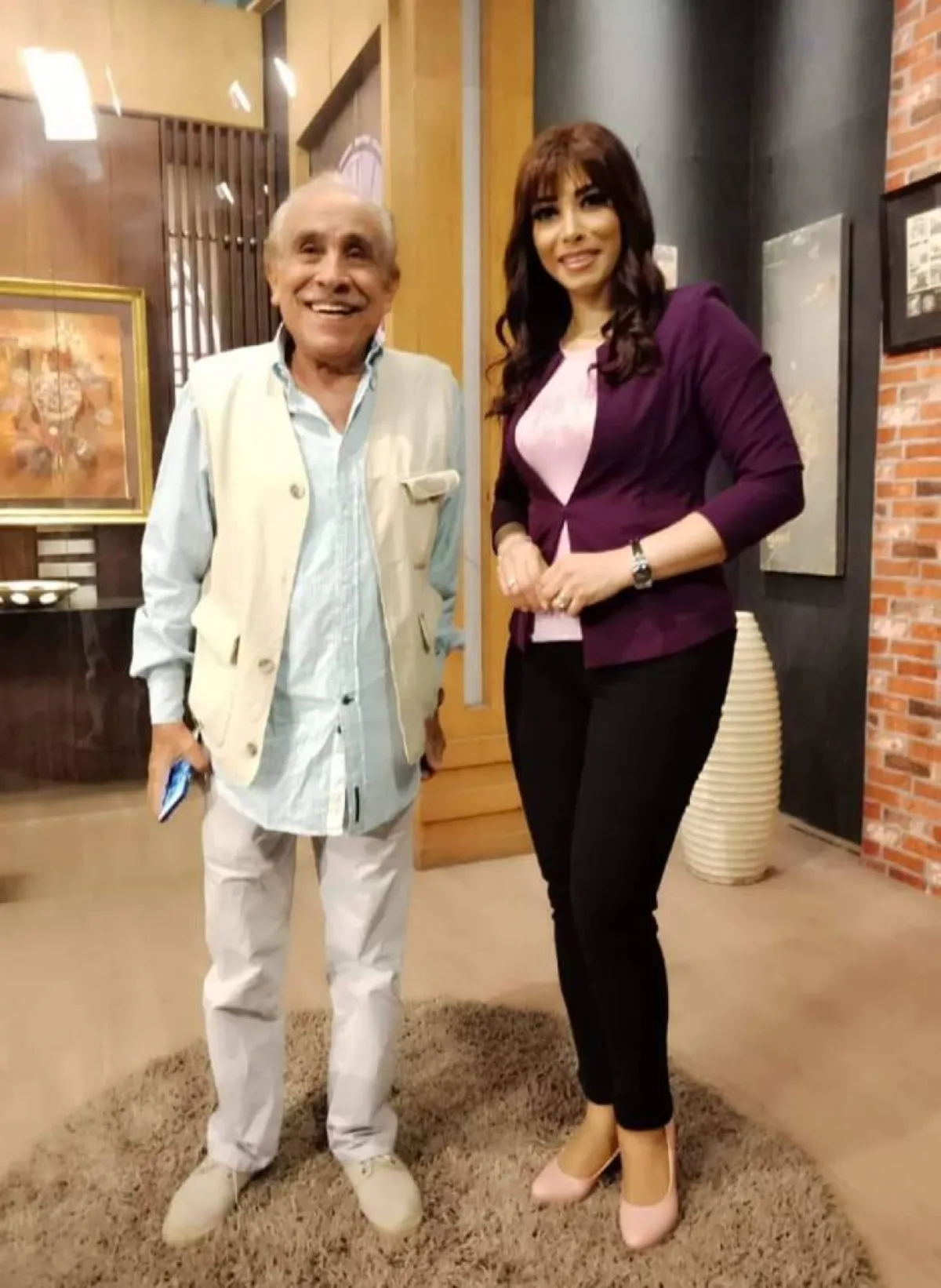 السيناريست كرم النجار - في برنامج أول مرة على الفضائية المصرية- الصورة من حساب ماسبيرو على فيسبوك