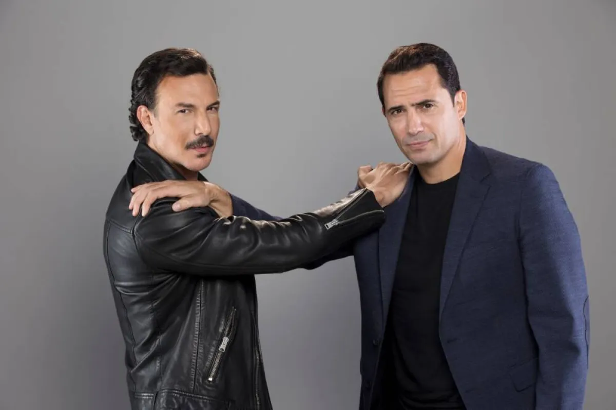 باسل خياط وظافر العابدين معاً في برنامج بصراحة على mbc1 - الصورة من المكتب الإعلامي لمجموعة الـmbc 