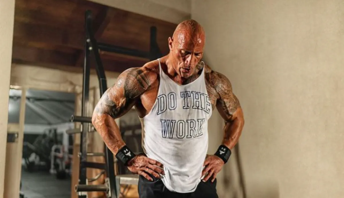 ذا روك- الصورة من حسابه على انستغرام 