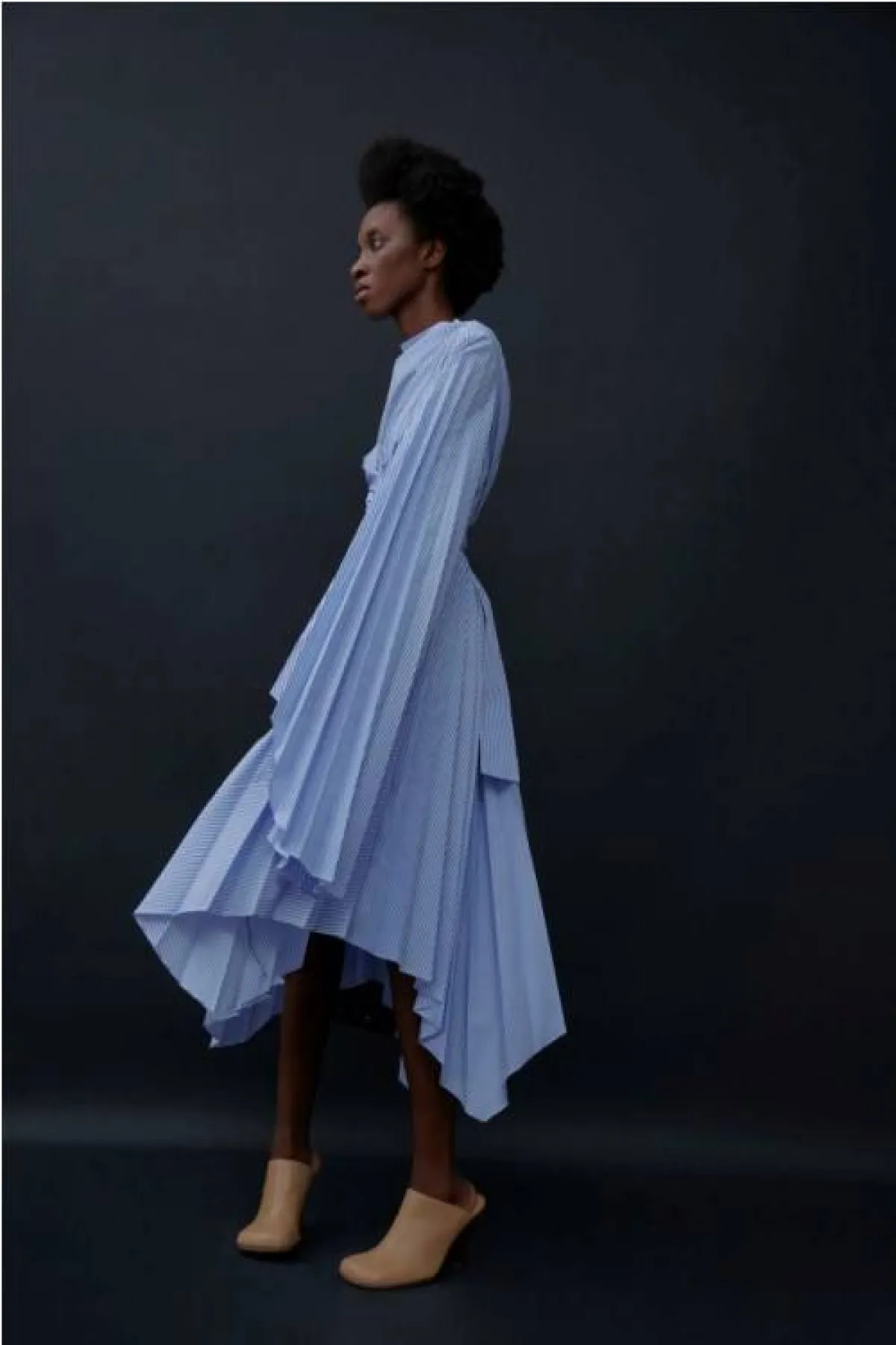 اللون الأزرق في عروض الشتاء