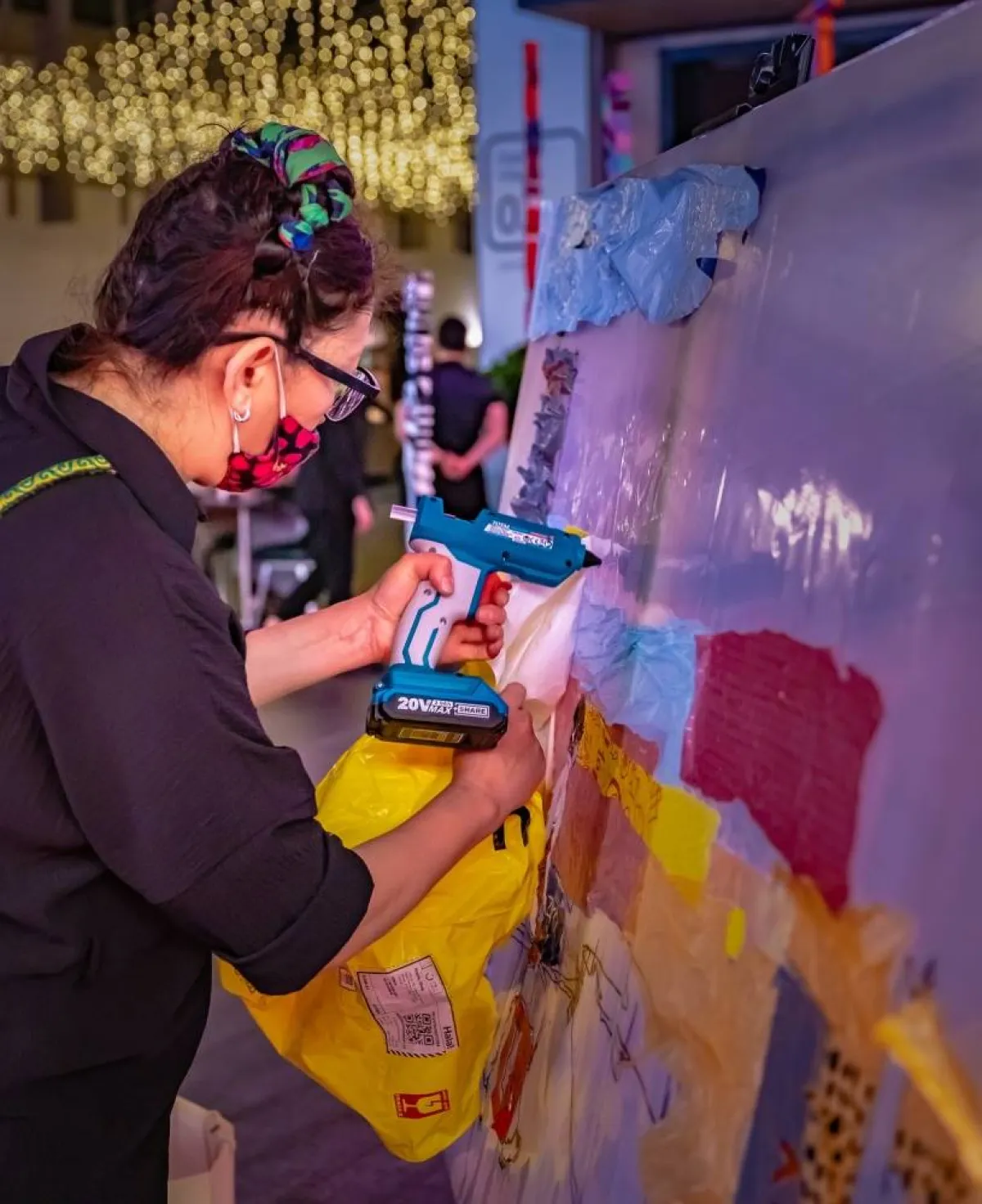 لمحة حصرية عن مجموعة من الأعمال الفنية