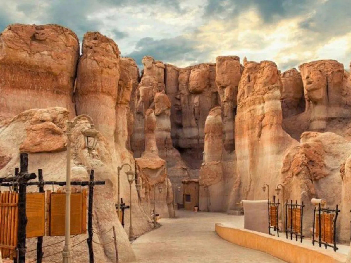 جبل القارة - الصورة من حساب روح السعودية على تويتر