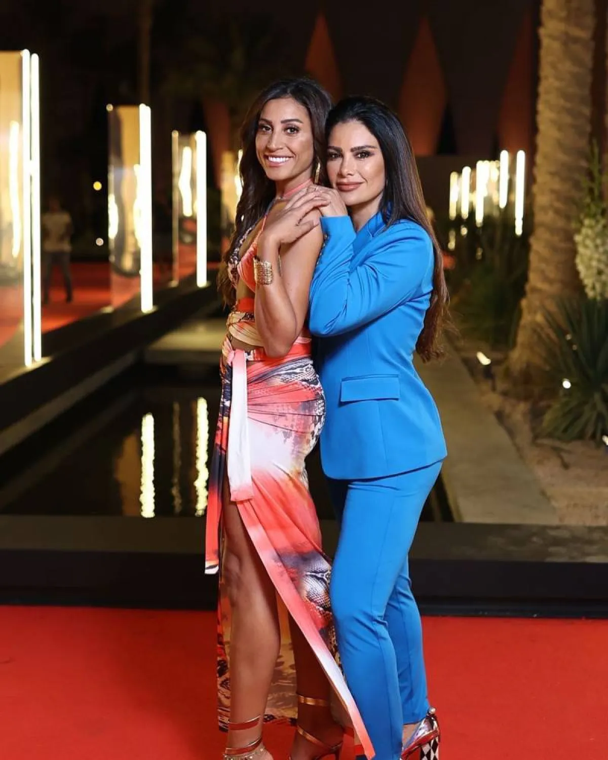 صبا مبارك ودينا الشربيني - الصورة من حساب المهرجان على انستغرام