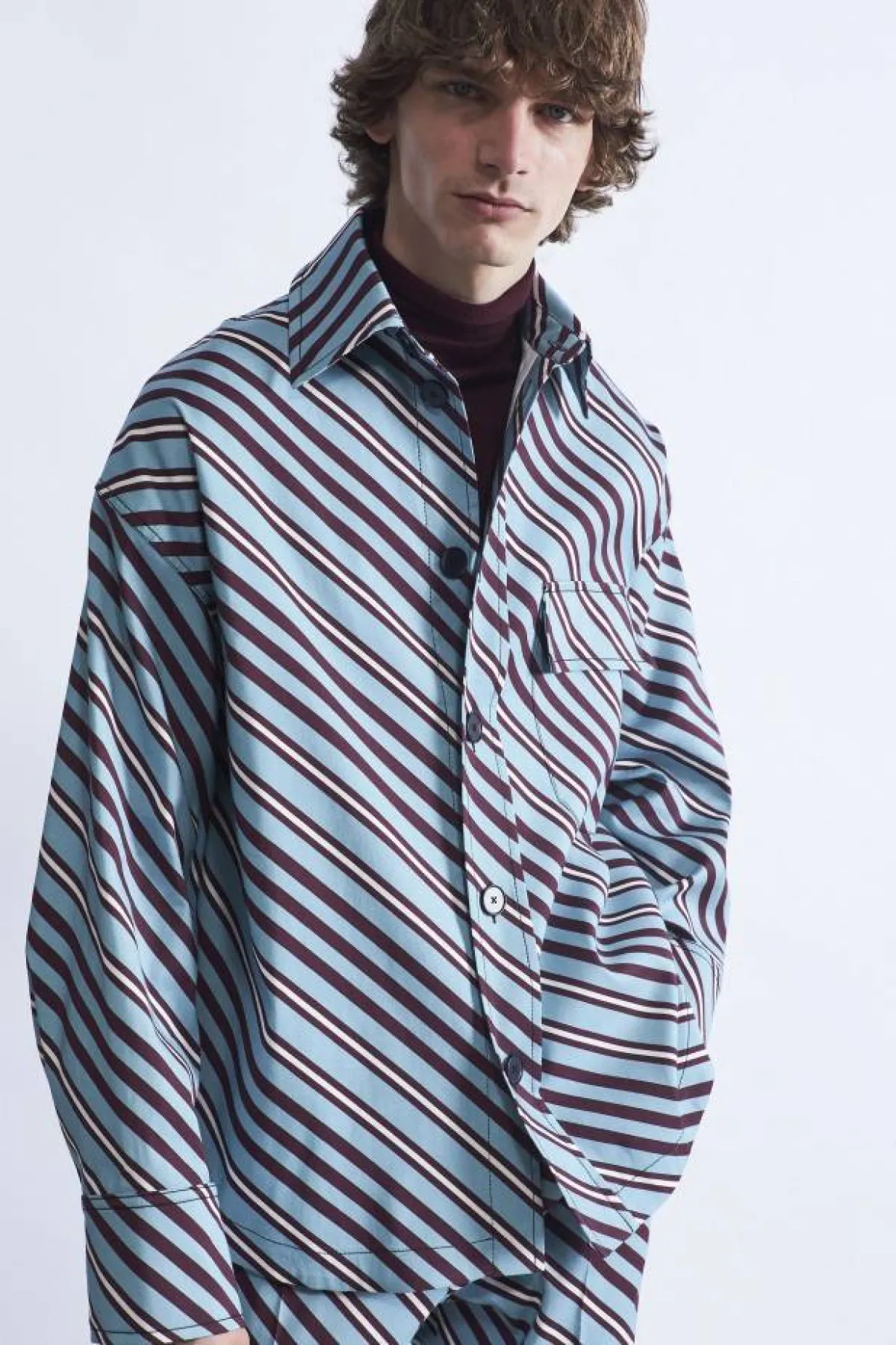 قميص مخطّط من كريستيان ويجنانتس   Christian  Wijnants