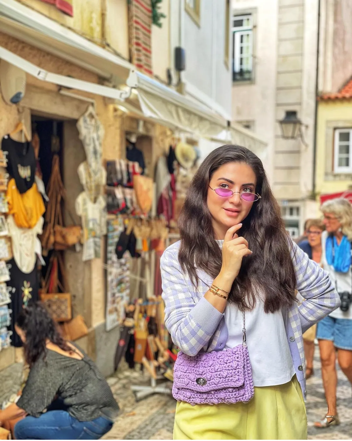 دانية الشافعي - الصورة من حسابها على الانستجرام