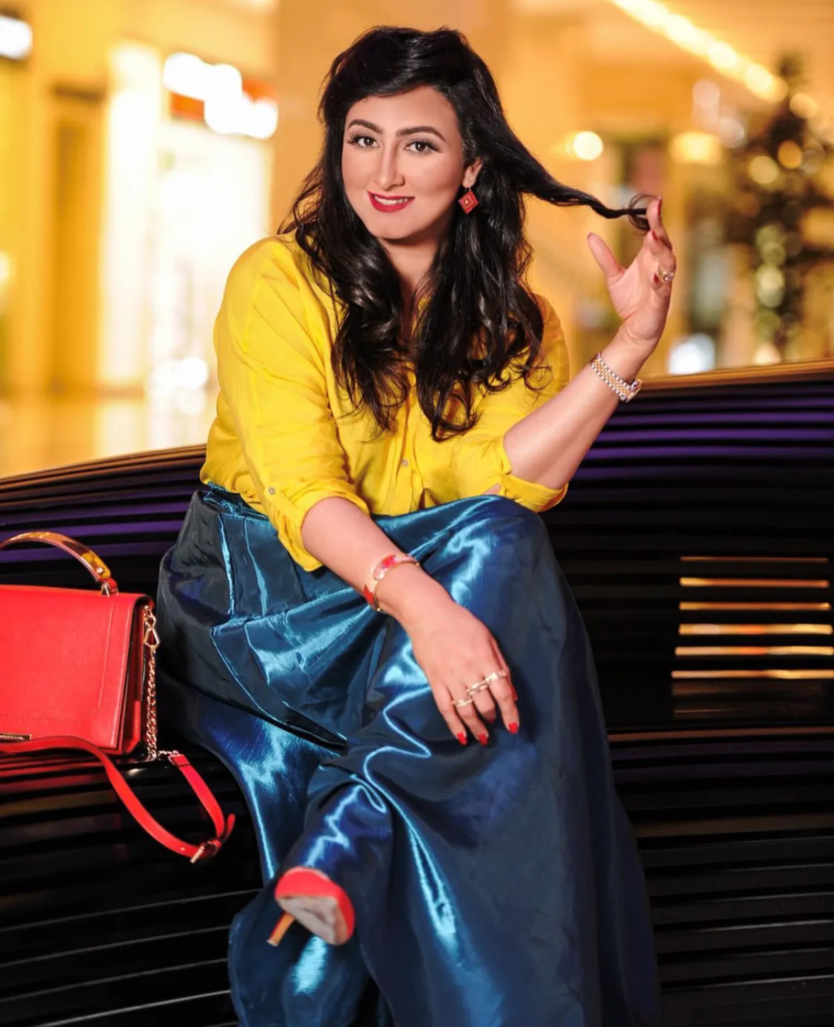 هيفاء حسين - الصورة من حسابها على الانستجرام