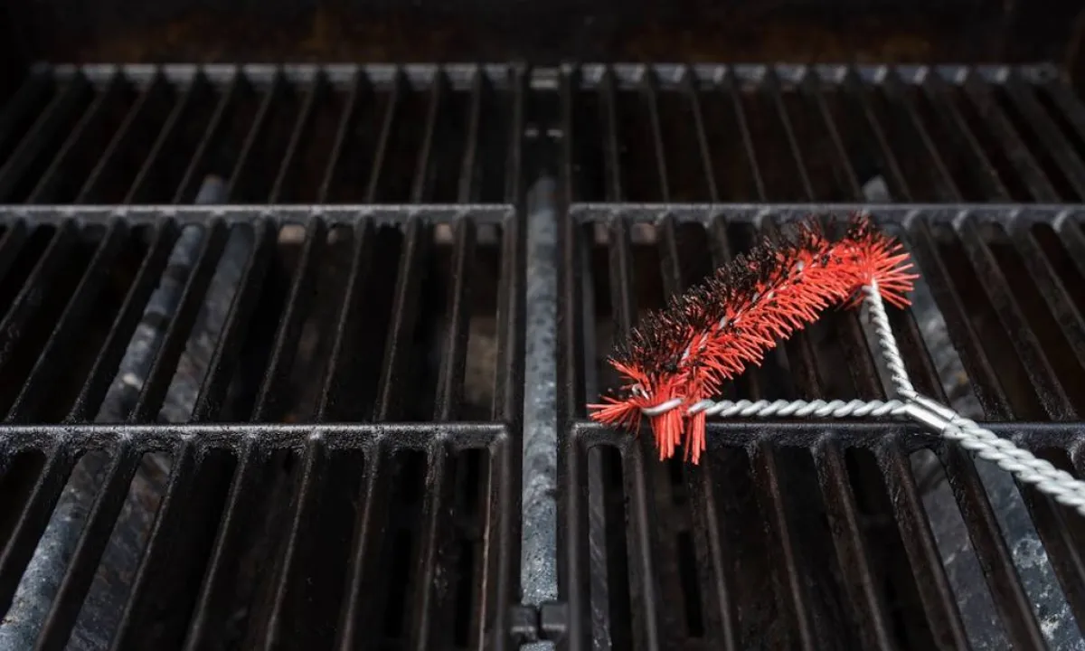 تنظيف الشواية