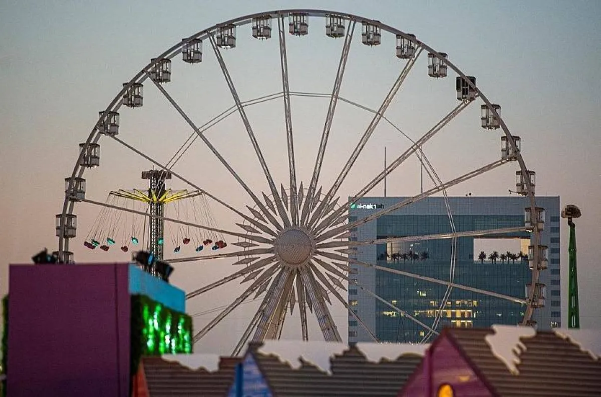 ونتر وندرلاند تعود بمساحة تزيد عن 40% في موسم الرياض. المصدر (واس)