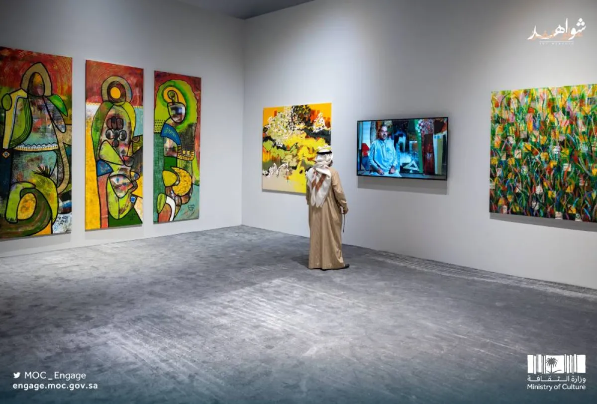 شواهد على الفن- الصورة من حساب ثقافتنا هويتنا على تويتر