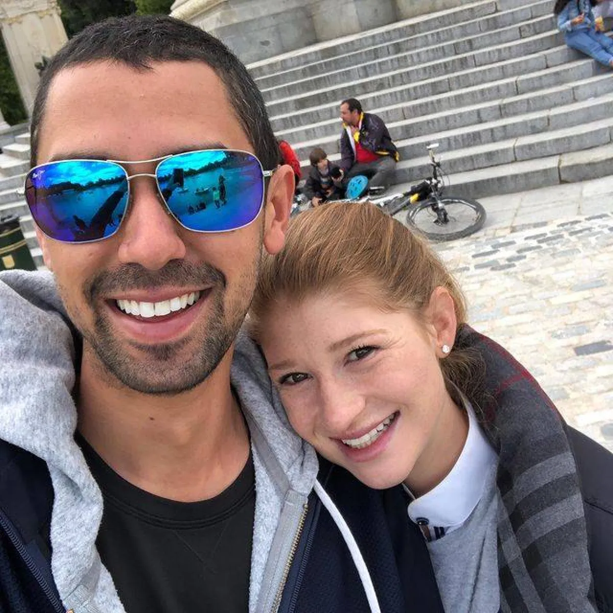 جينيفر غيتس ونائل نصار- الصورة من حساب نائل نصار على إنستغرام