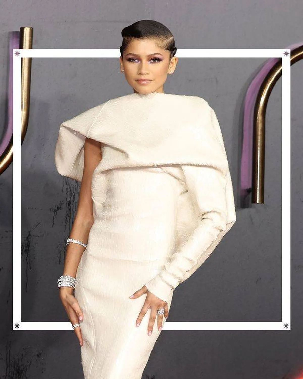 زيندايا Zendaya بمجوهرات Bvlgari Serpenti Viper - الصورة من صفحة بلغاري على انستغرام 