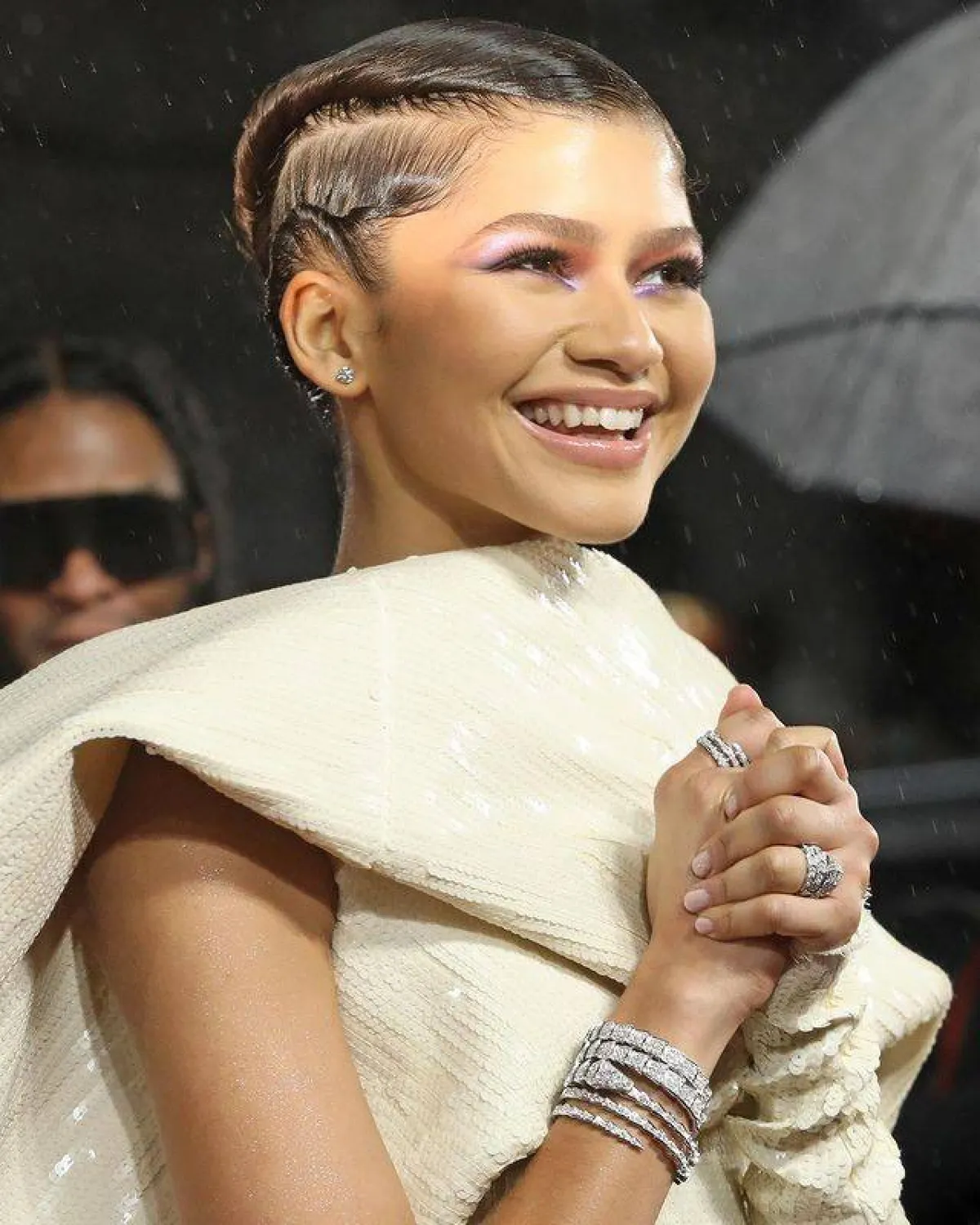 زيندايا Zendaya بمجوهرات Bvlgari Serpenti Viper -الصورة من صفحتها على انستغرام