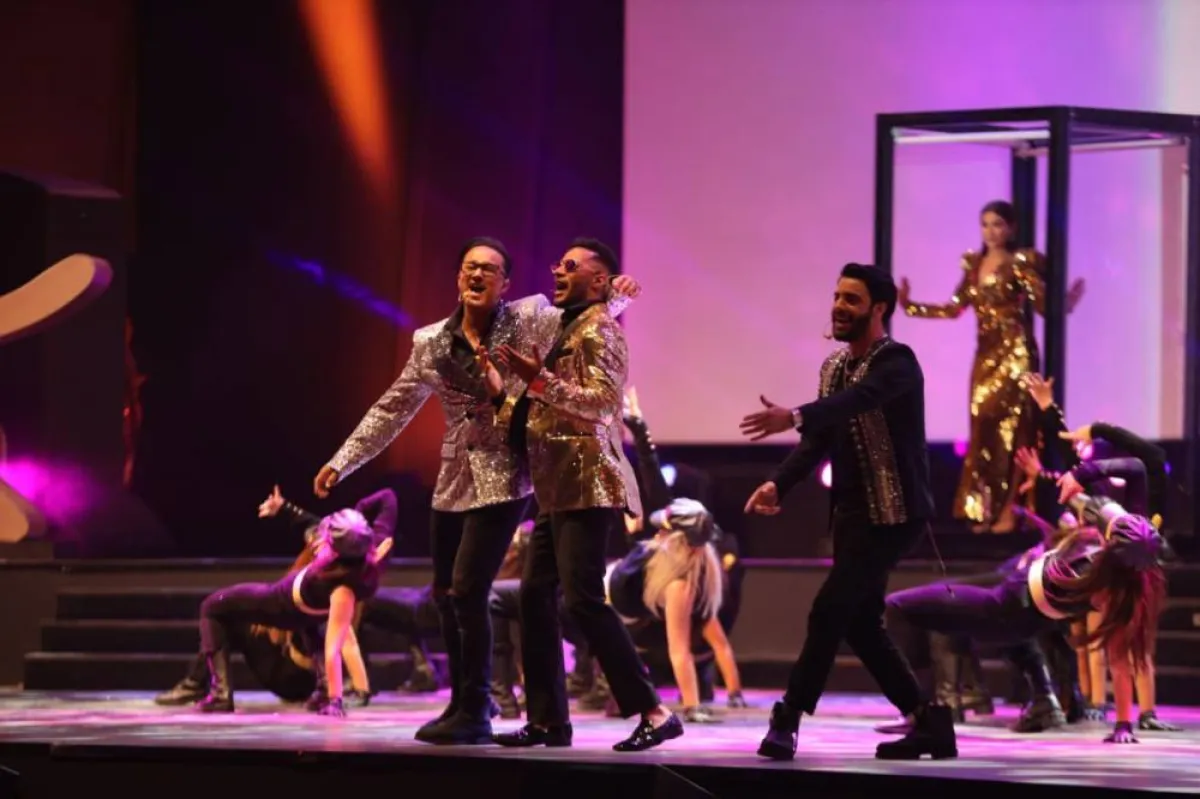 محمد رمضان وريد وان نعمان من أغنية جو البنات - الصورة من حساب محمد رمضان على انستغرام