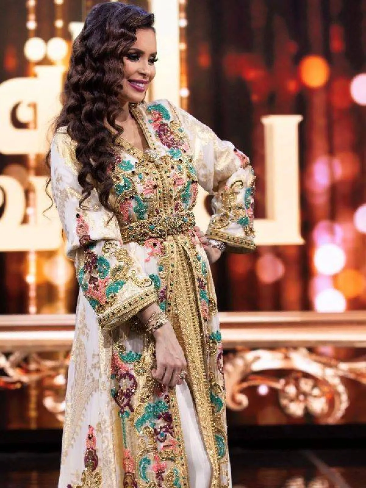 صفاء حبريكو بالقفطان المورد