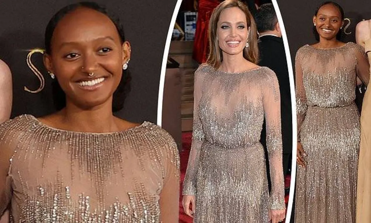 أنجلينا جولي وابنتها