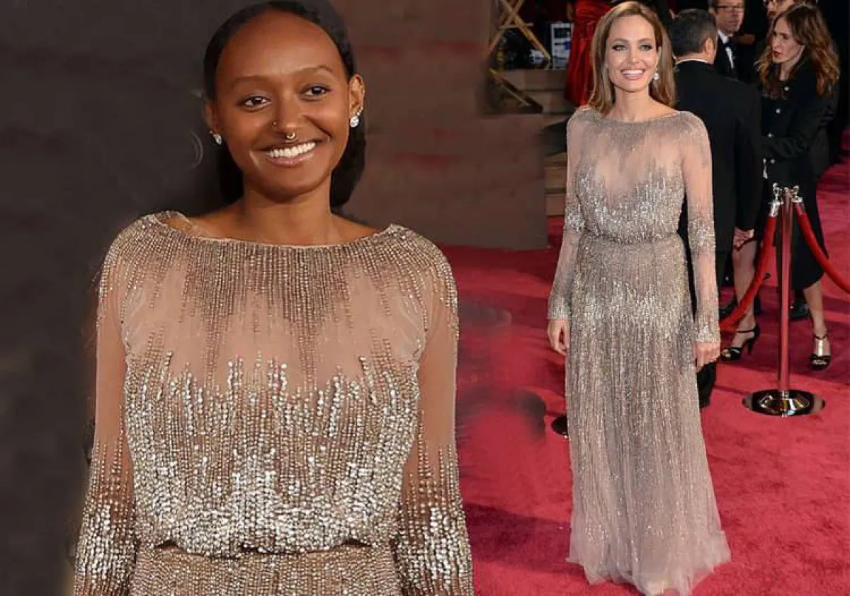 أنجلينا جولي وابنتها - الصورة من موقع MSN