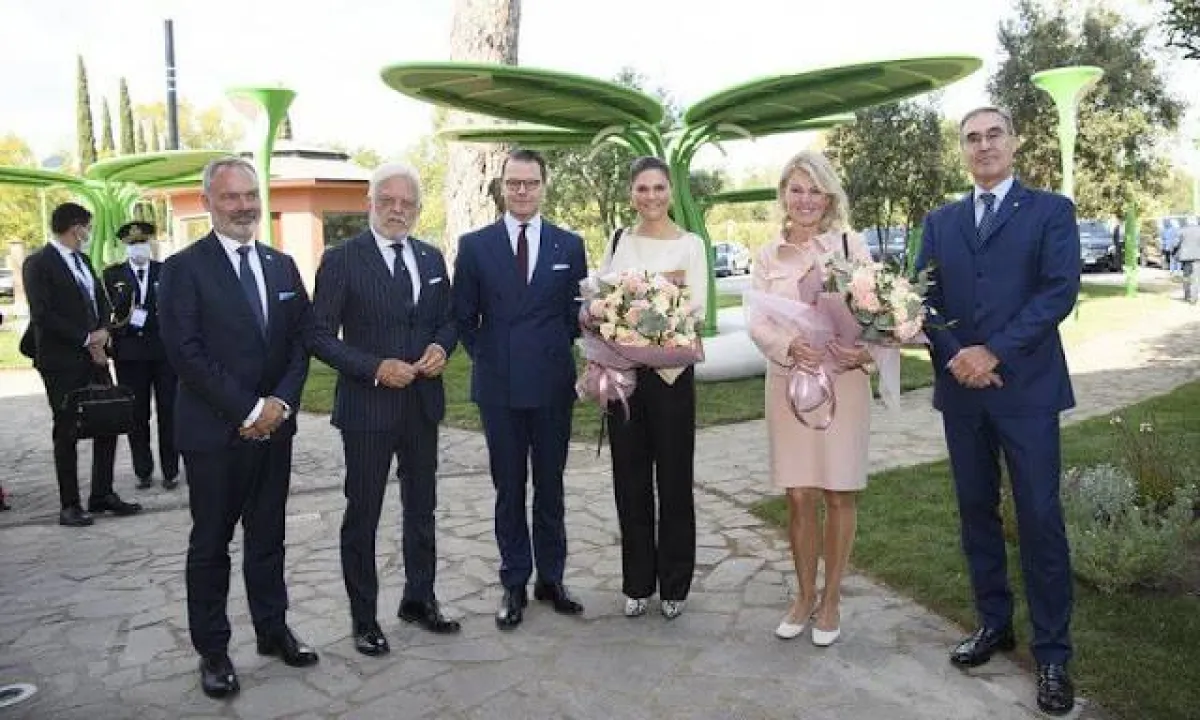 الأميرة فيكتوريا وزوجها الأمير دانيال- الصورة من موقع New My Royals