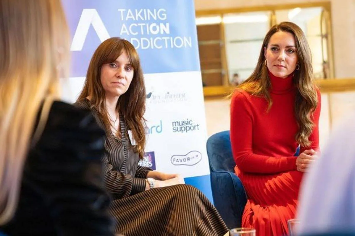 كيت ميدلتون في حدث مكافحة الإدمان- الصورة من حساب Europe Royals على إنستغرام