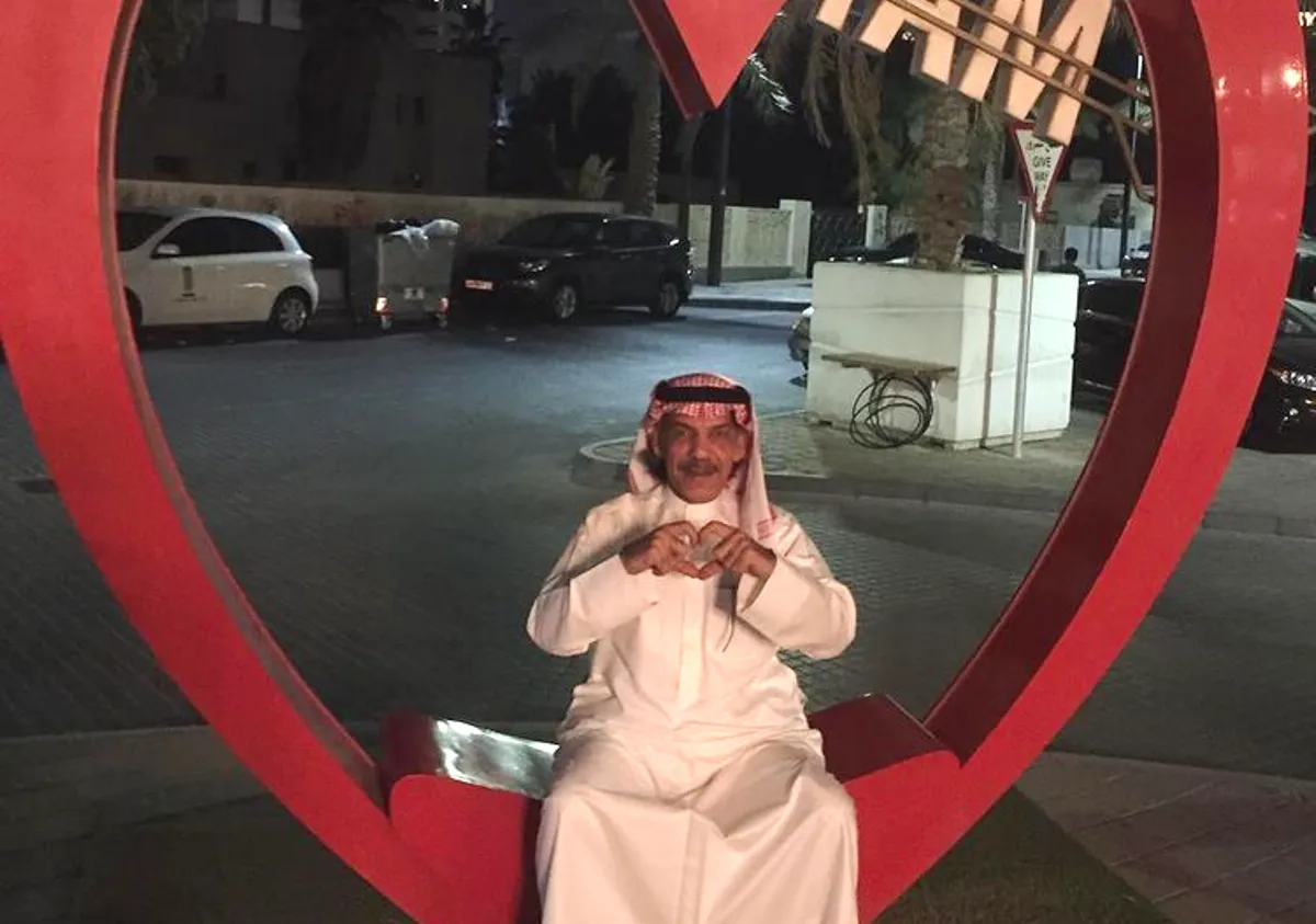 ابراهيم الحساوي - الصورة من انستقرام الفنان