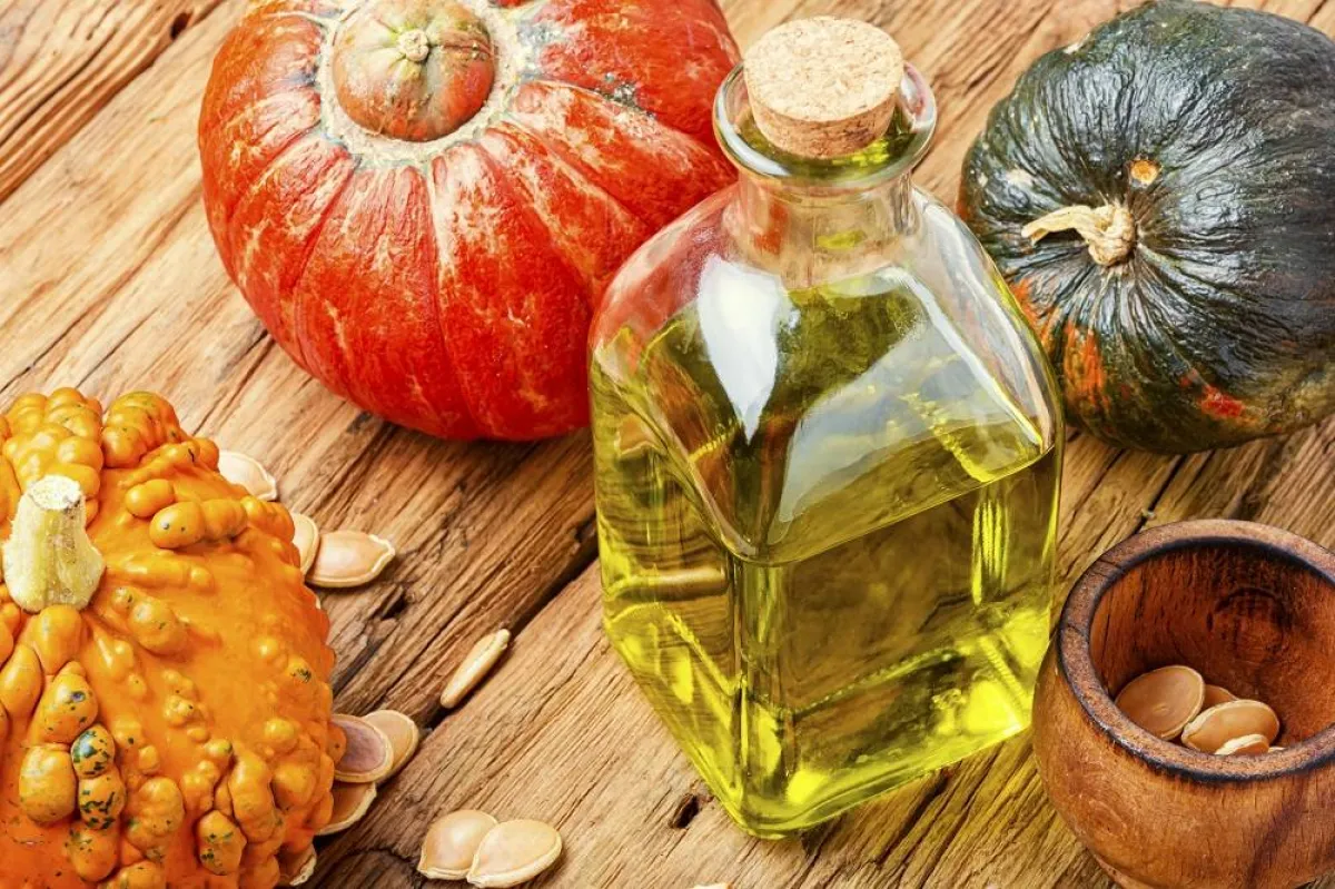 زيت بذور اليقطين 