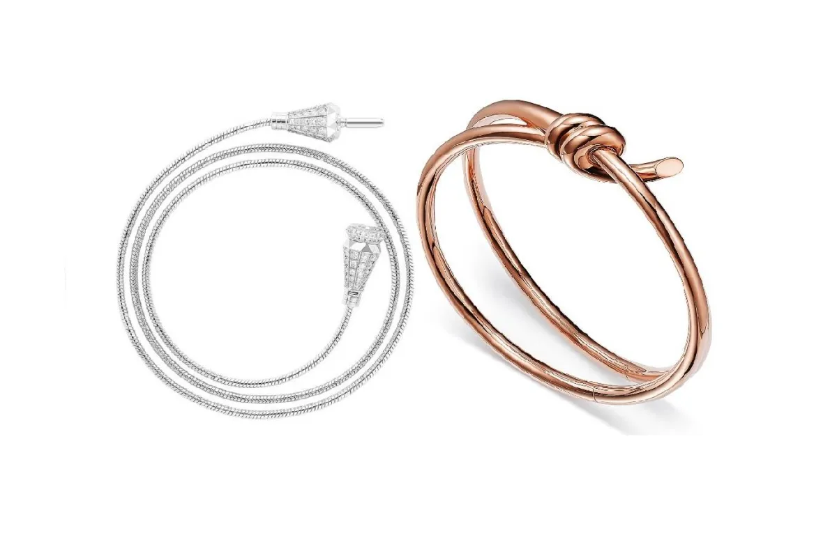 موديلات أساور ذهب شبابية 2021